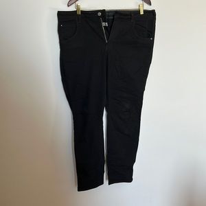 Pilcro black jeans from Anthropologie